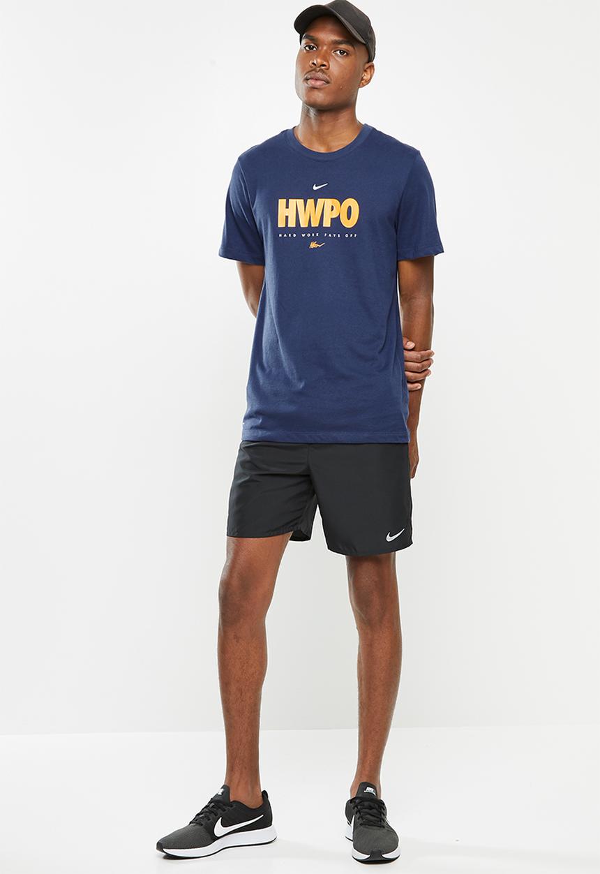 Nike - M nk dfc tee mf hwpo - navy