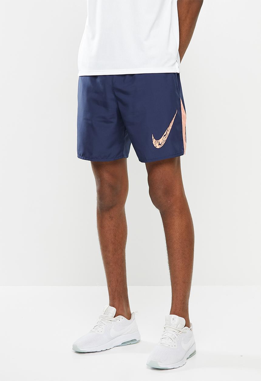 Nike - M nk run short 7in bf wr gx - navy