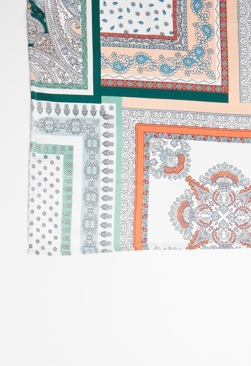 Superbalist - Graphic print neckerchief - multi 