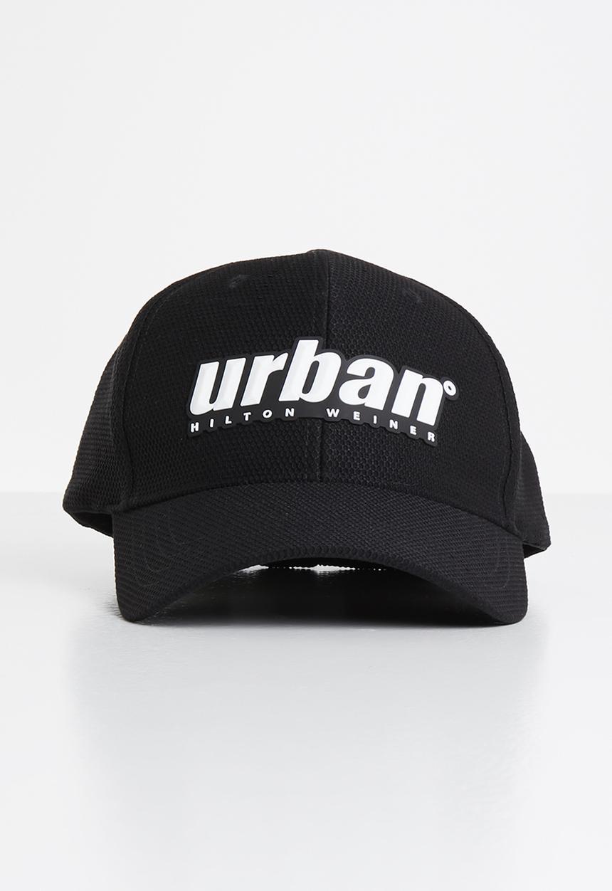 Urban - Mens urban rubber welt cap - black