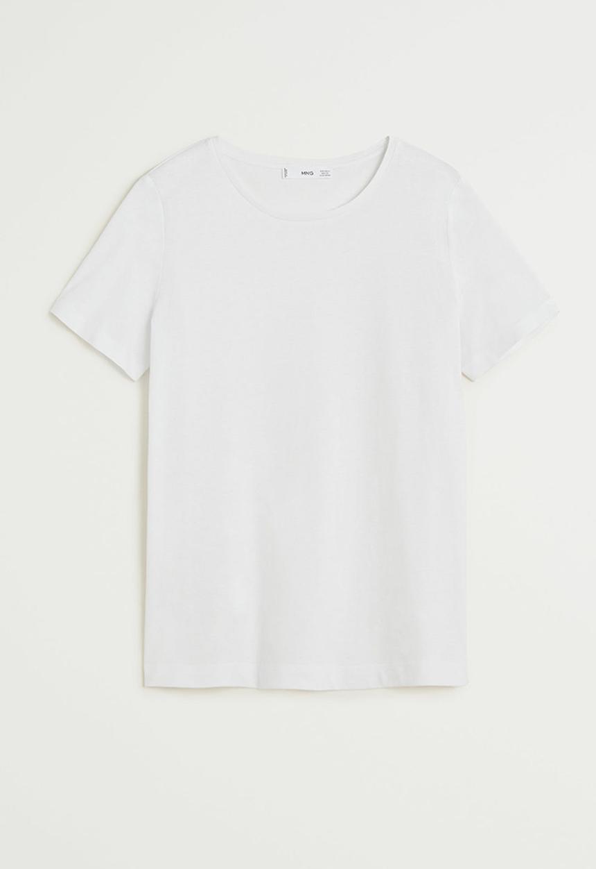 MANGO - T-shirt chalaca - white