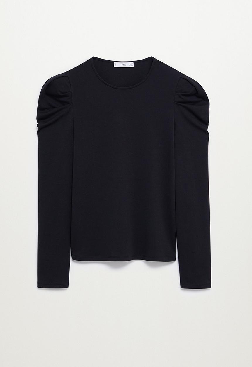 MANGO - T-shirt paloma - charcoal