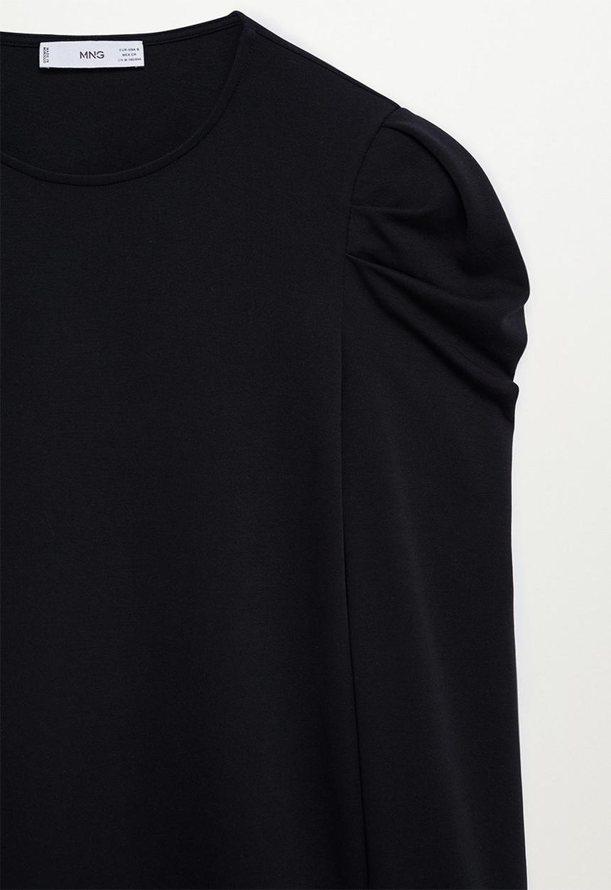 MANGO - T-shirt paloma - charcoal