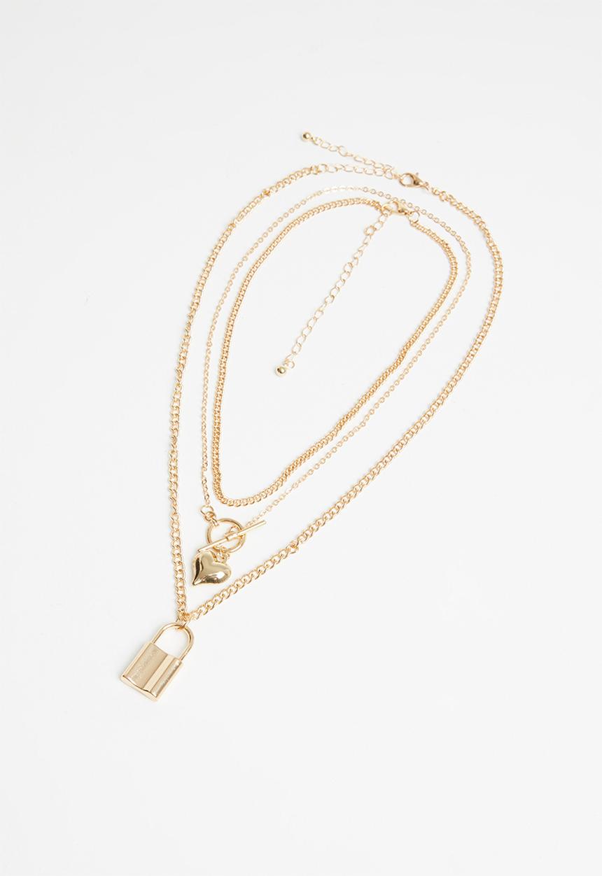 Superbalist - Gina layered necklace - gold
