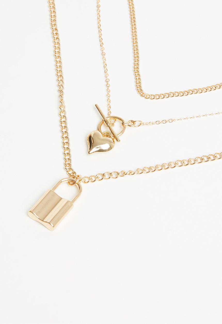 Superbalist - Gina layered necklace - gold