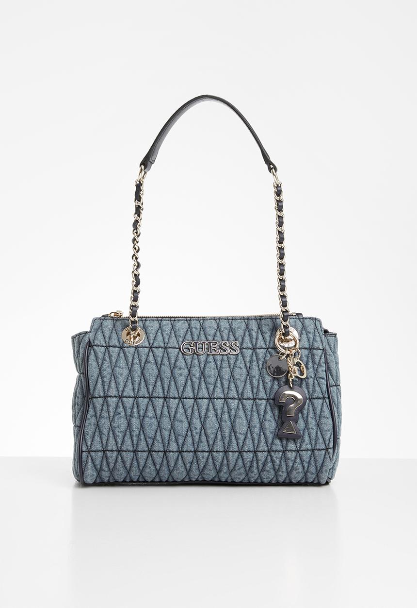 GUESS - Romina Large Satchel - blue 