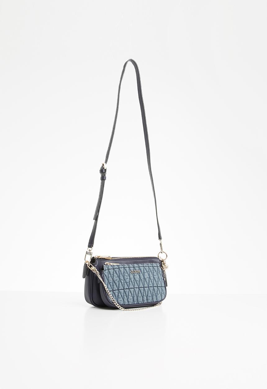 GUESS - Romina Large Satchel- blue