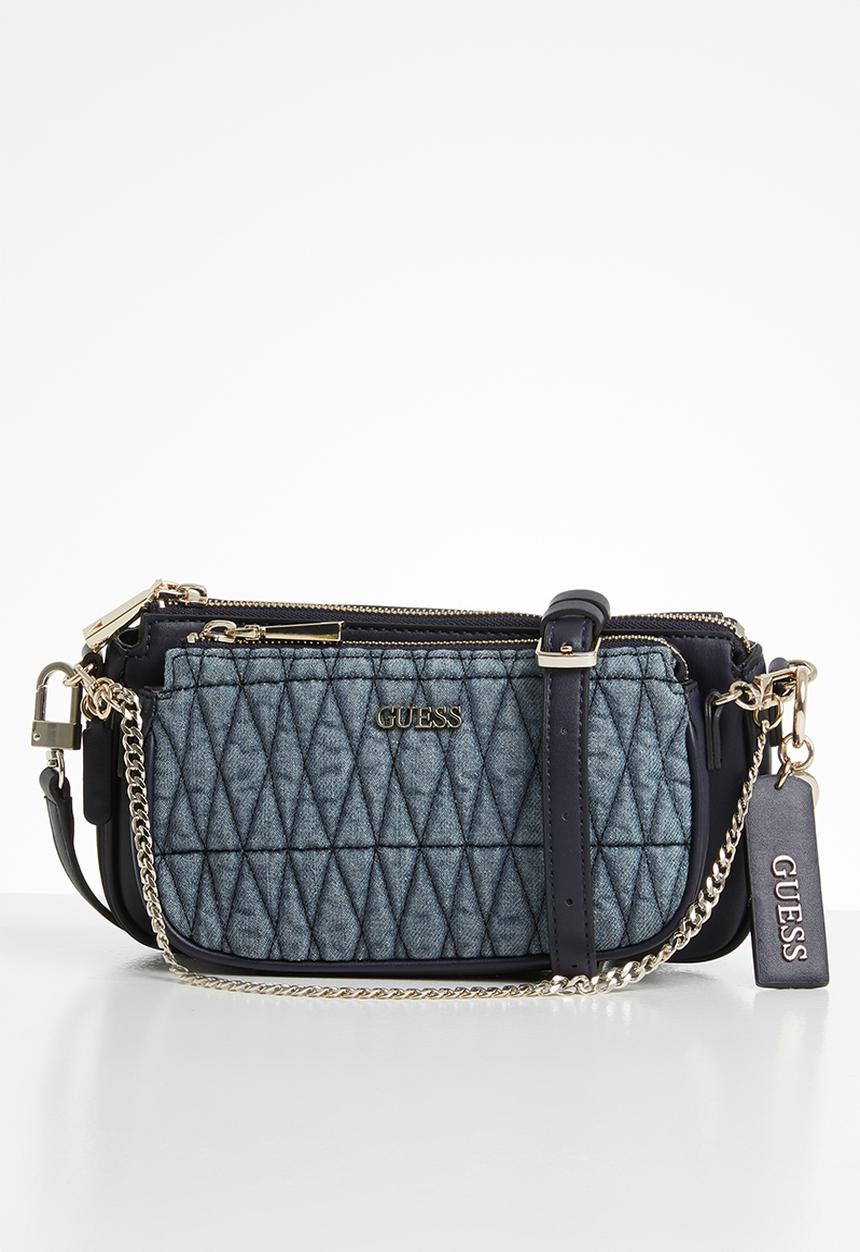 GUESS - Romina Large Satchel- blue