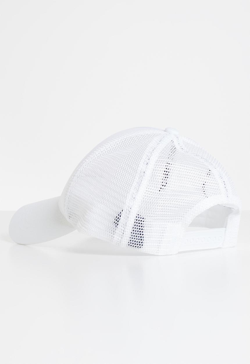 Tommy Hilfiger - Tjm trucker flag cap - white