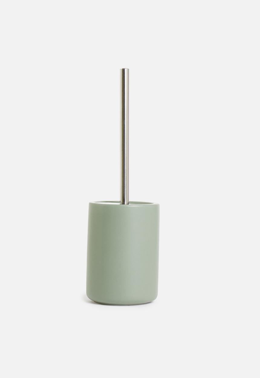 Bathroom Solutions - Dolomite toilet brush holder - green