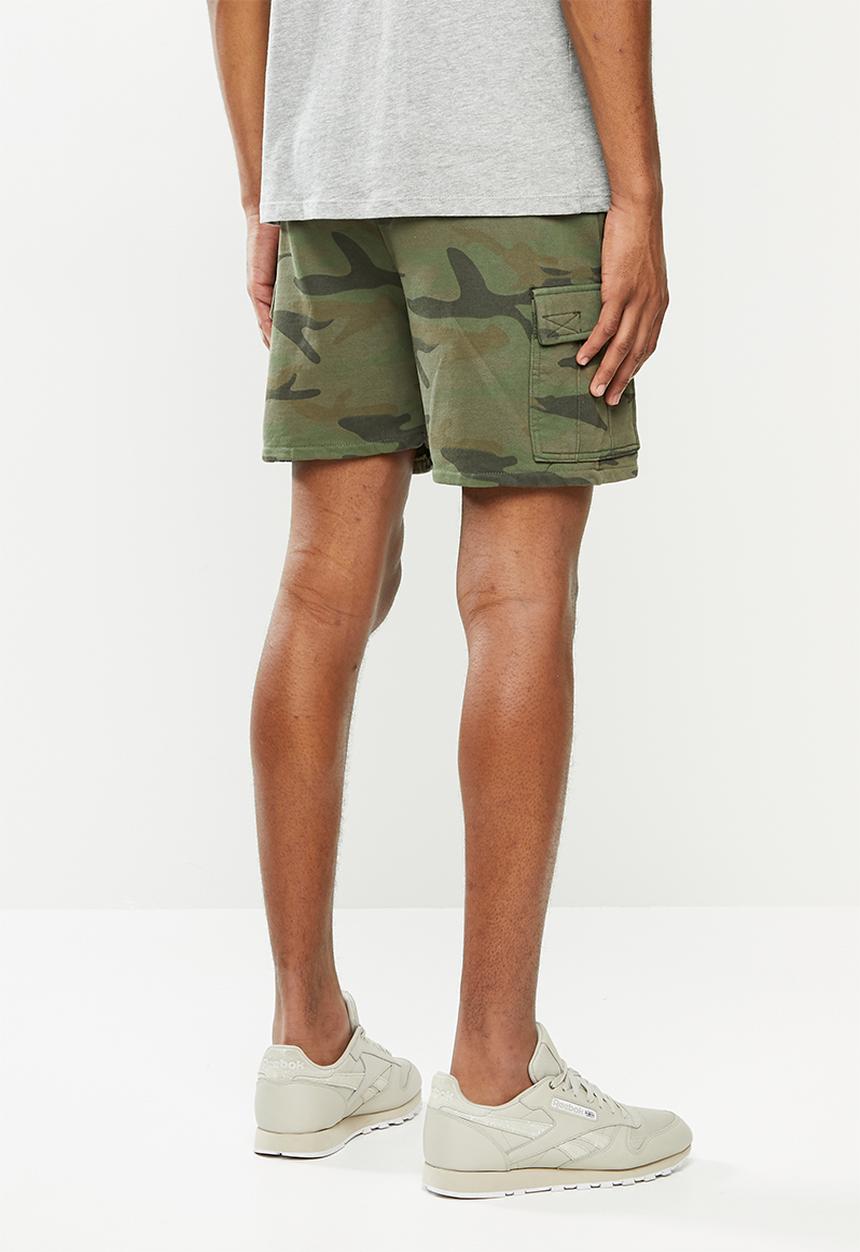STYLE REPUBLIC - Cargo sweatshort - camo
