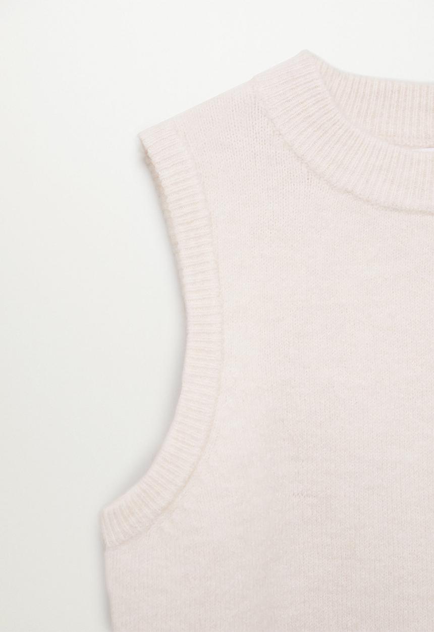 MANGO - Top tommy - light beige