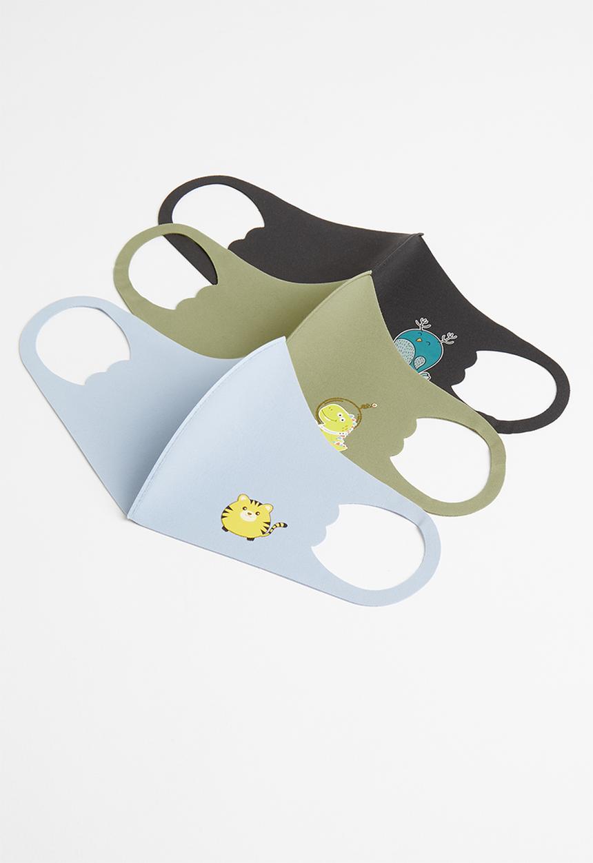 Sophie Moda - 3 pack kids masks - multi
