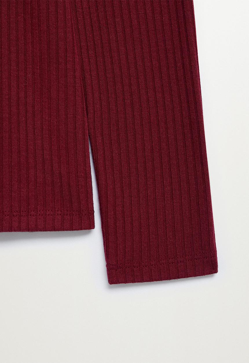 MANGO - T-shirt lilo - dark red
