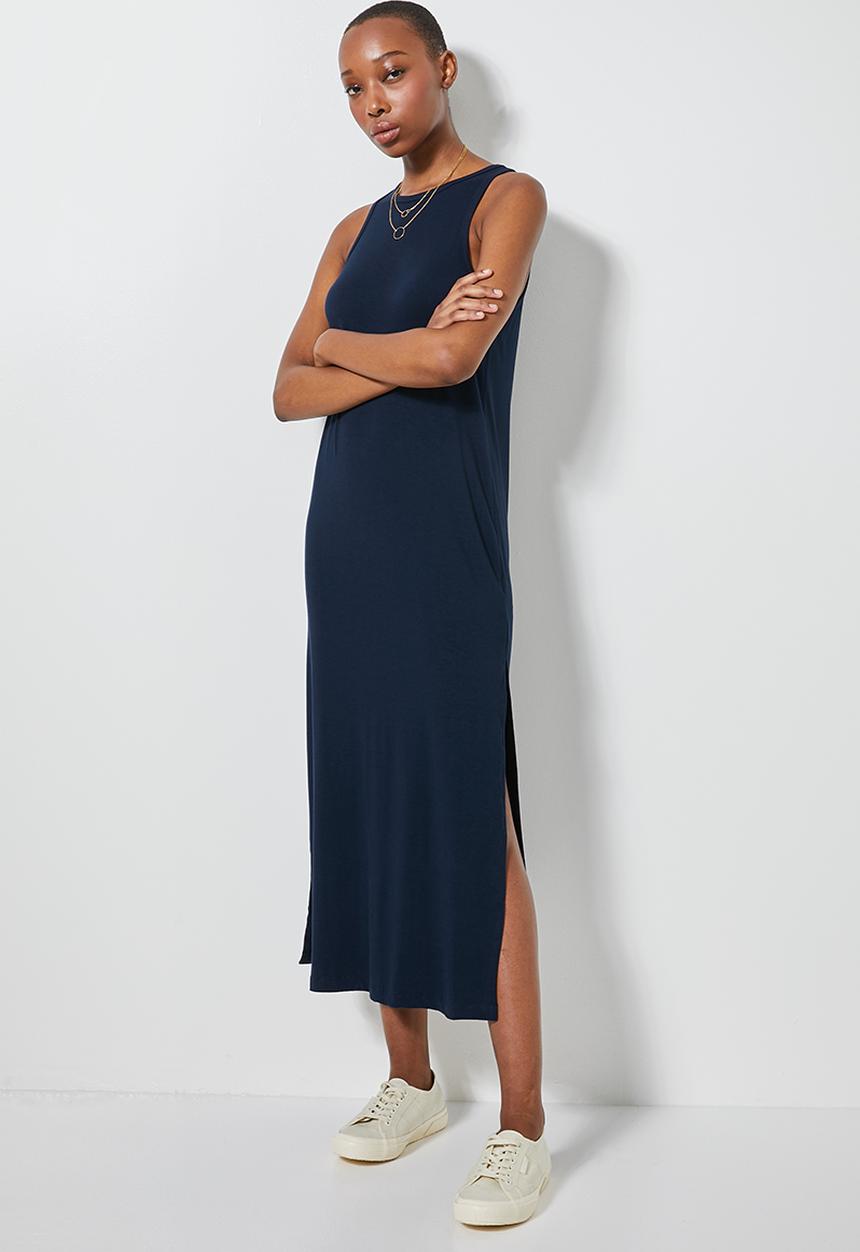 Superbalist - Easy fit tank dress - navy