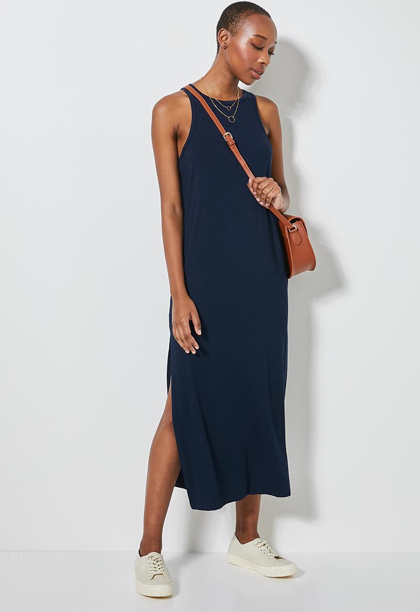 Superbalist - Easy fit tank dress - navy
