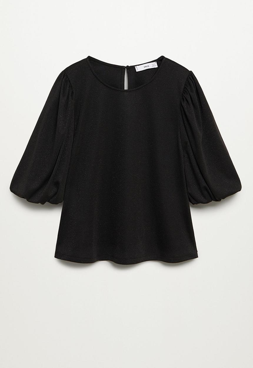 MANGO - T-shirt vega - black