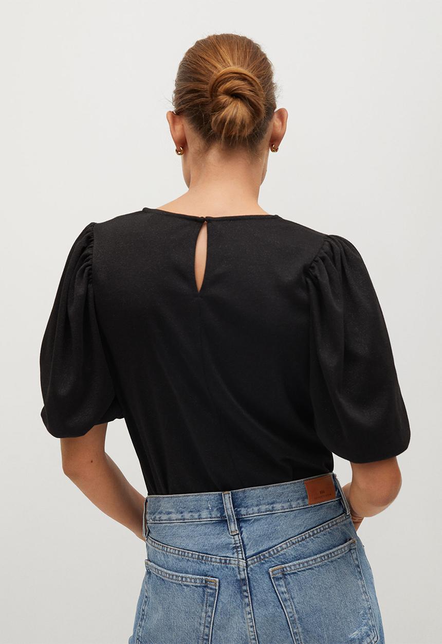 MANGO - T-shirt vega - black