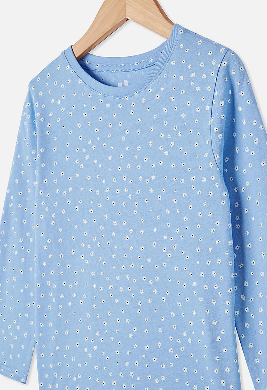 Cotton On - Penelope long sleeve tee - dusk blue 