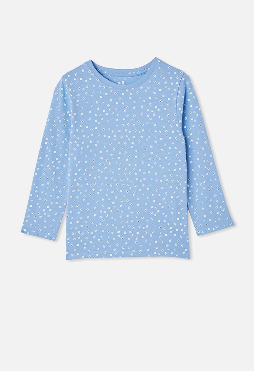 Cotton On - Penelope long sleeve tee - dusk blue 