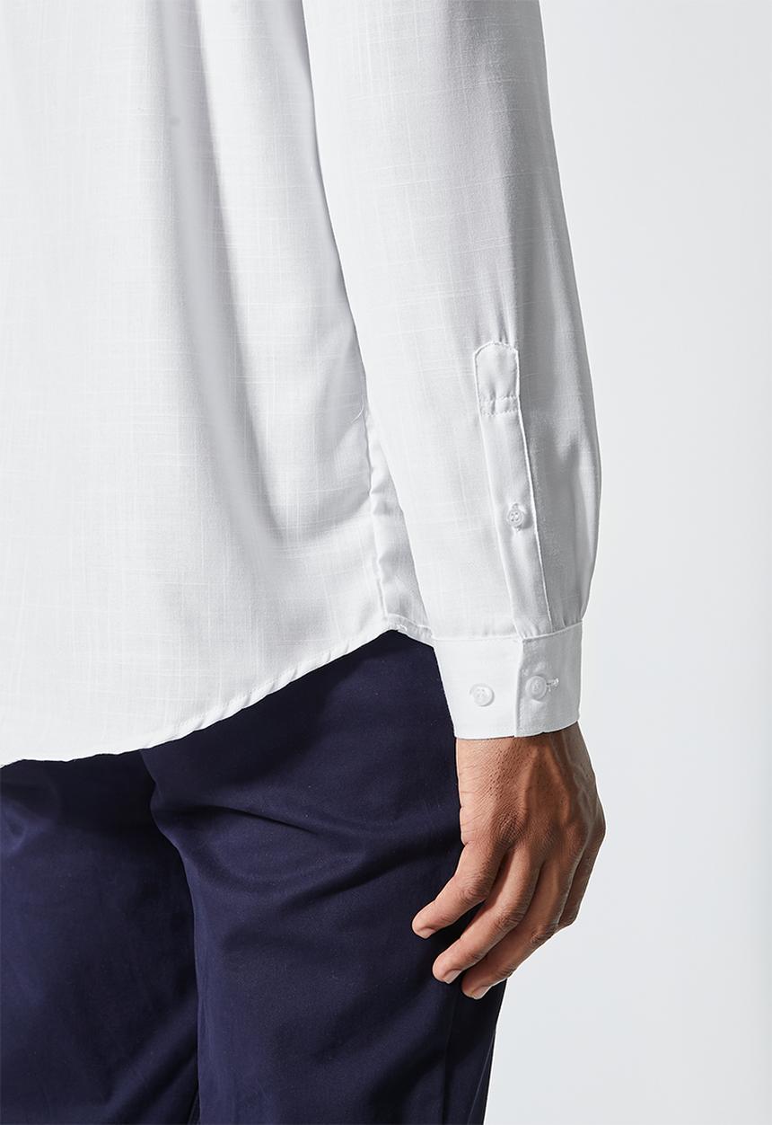 Superbalist - Lee regular fit long sleeve tunic - white