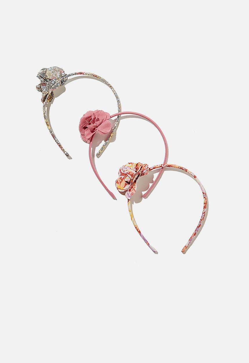 Cotton On - 3 pack headbands - floral