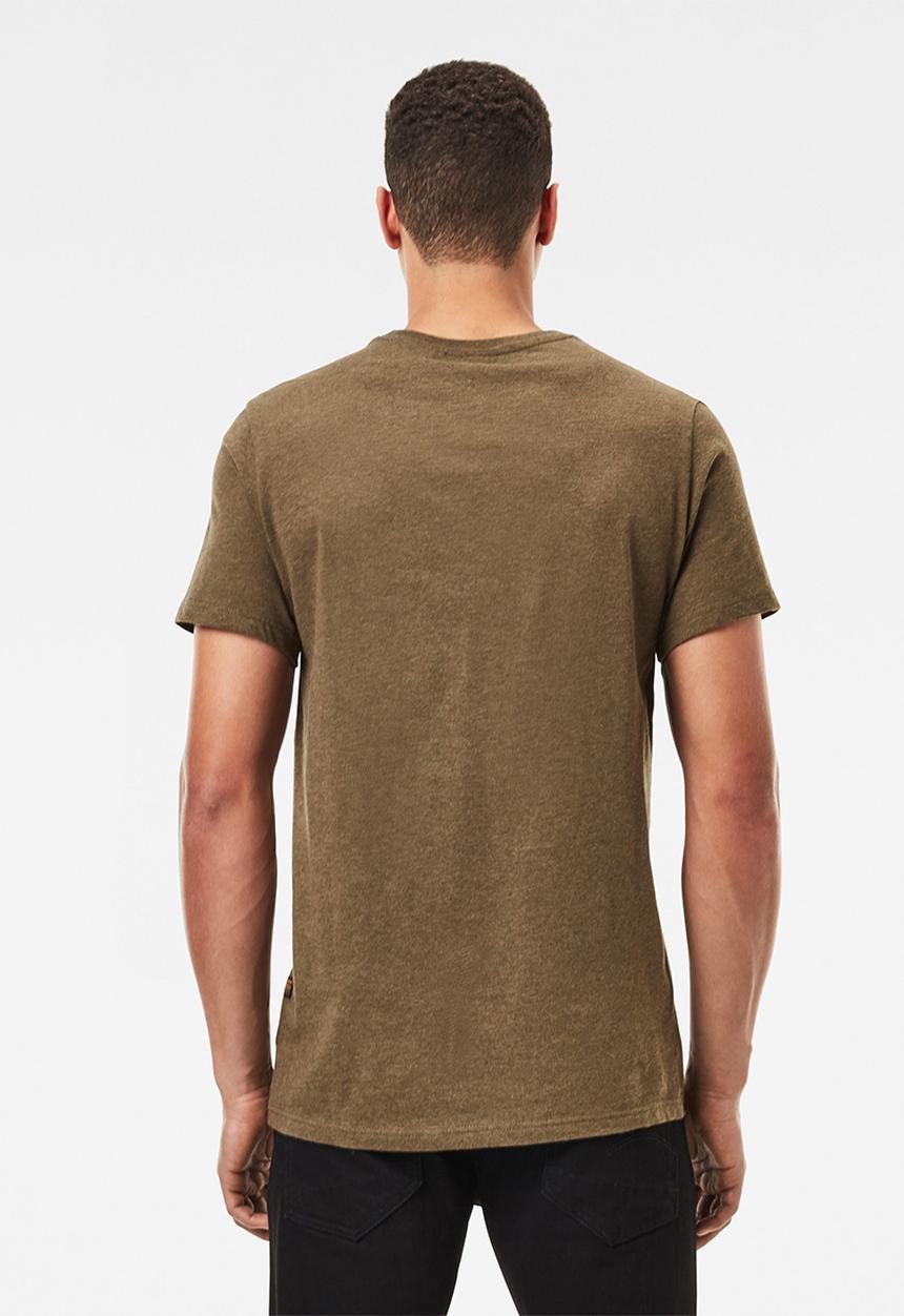 G-STAR - Base-s r short sleeve tee - olive