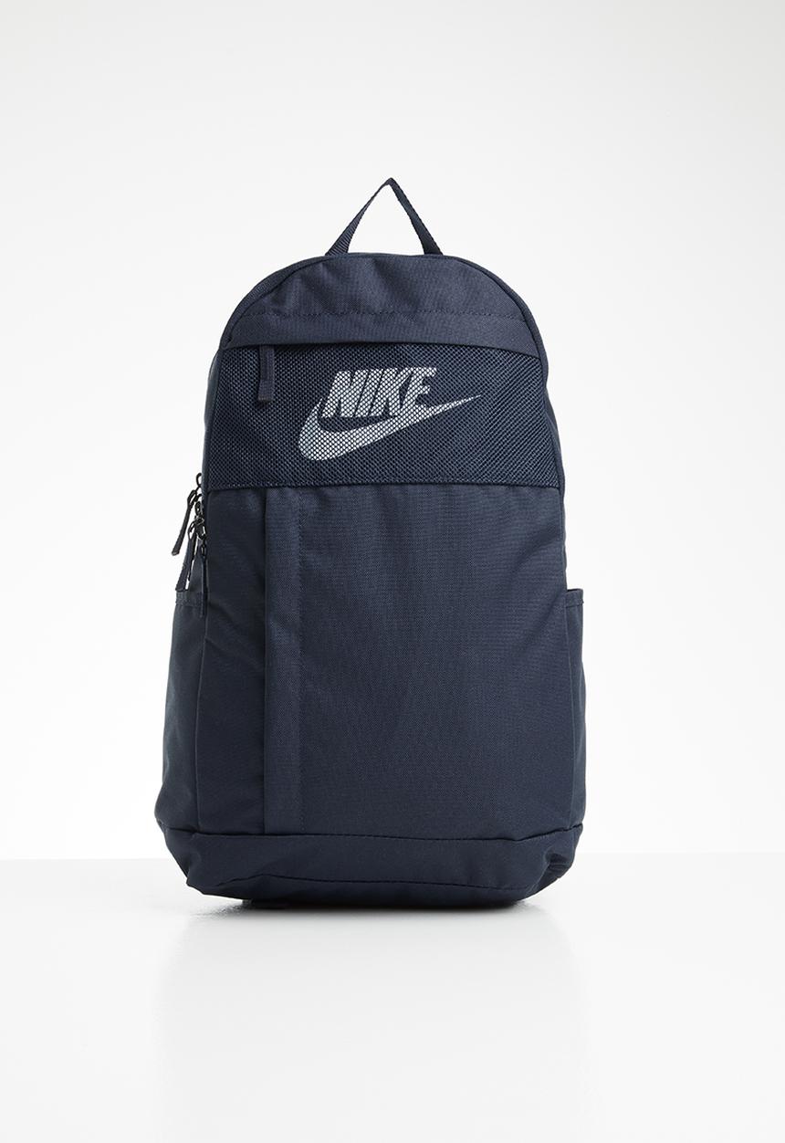 Nike - Nk elmntl bkpk - 2.0 lbr - obsidian/obsidian/white