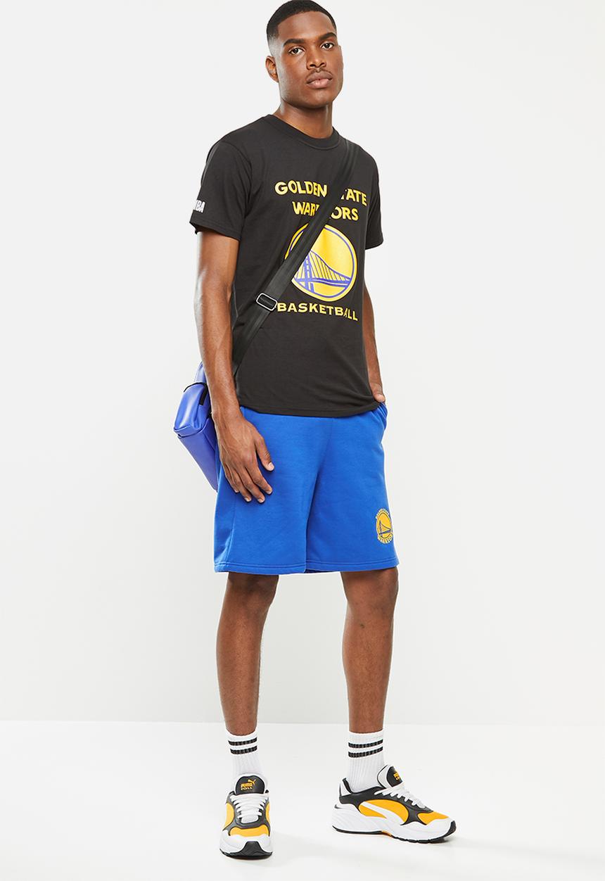NBA - Warriors printed T-shirt - black