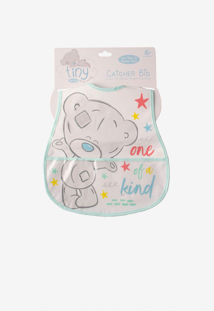 Character Group - Tiny tatty teddy catcher bib - white