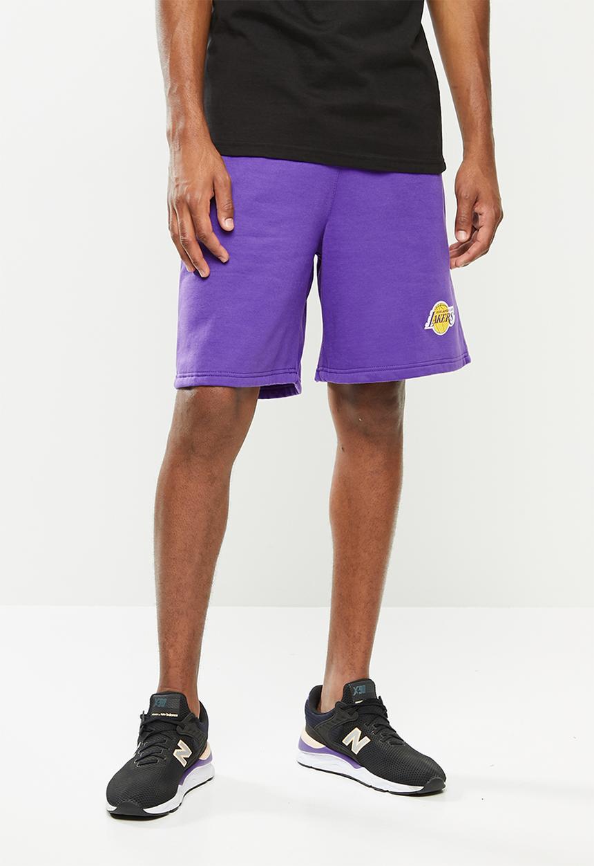 NBA - Laker basketball retro shorts - purple