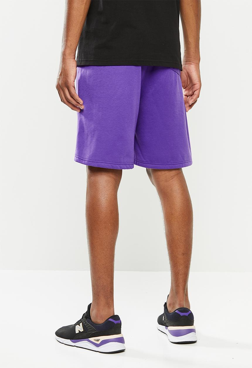 NBA - Laker basketball retro shorts - purple