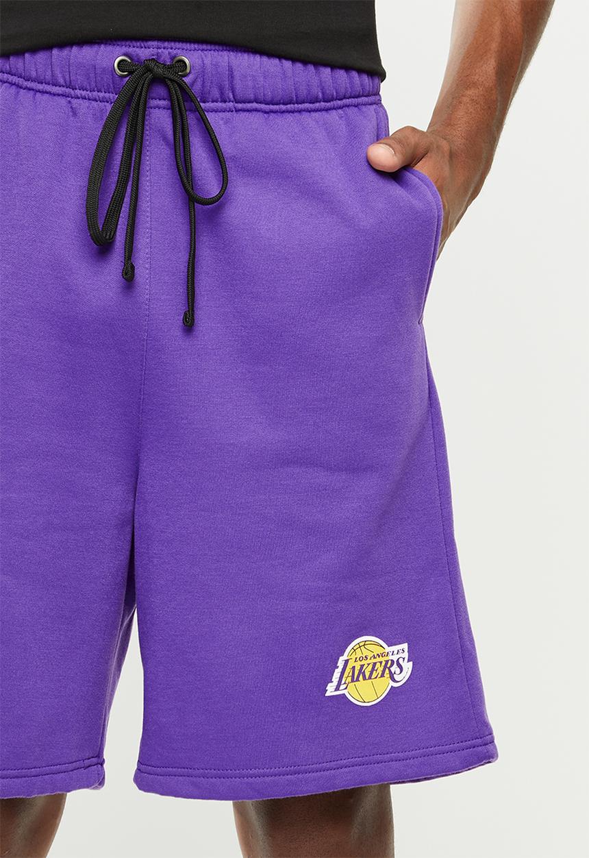 NBA - Laker basketball retro shorts - purple