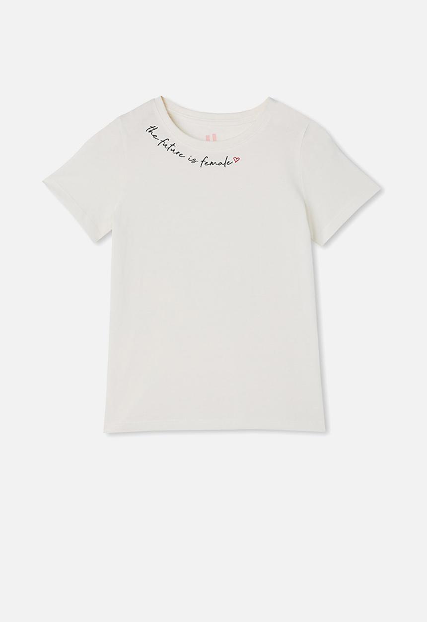 Cotton On - Penelope short sleeve tee - white 