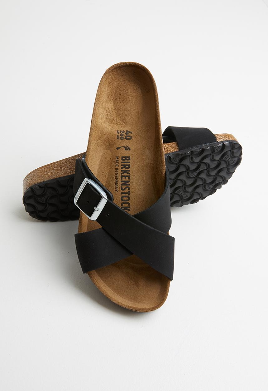 Birkenstock - Siena nubuck narrow - black