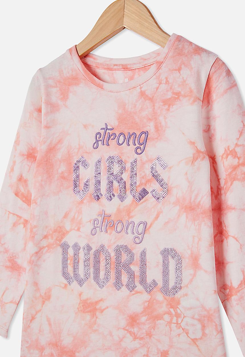 Cotton On - Stevie long sleeve embellished tee - multi