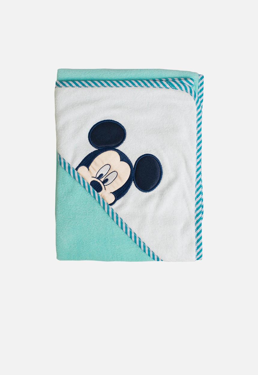 Character Group - Mickey mouse hooded towel - blue
