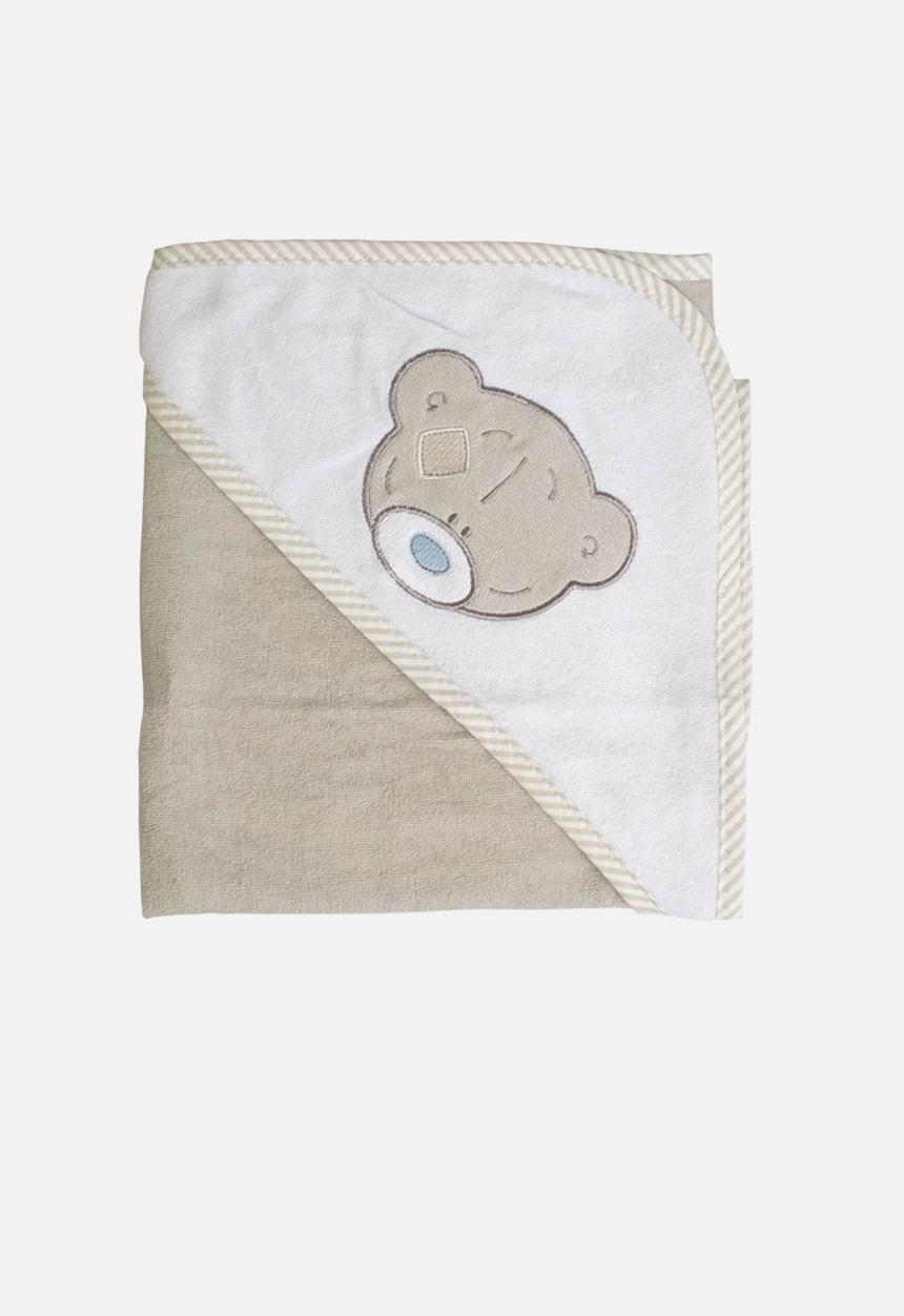 Character Group - Tiny tatty teddy hooded towel - grey