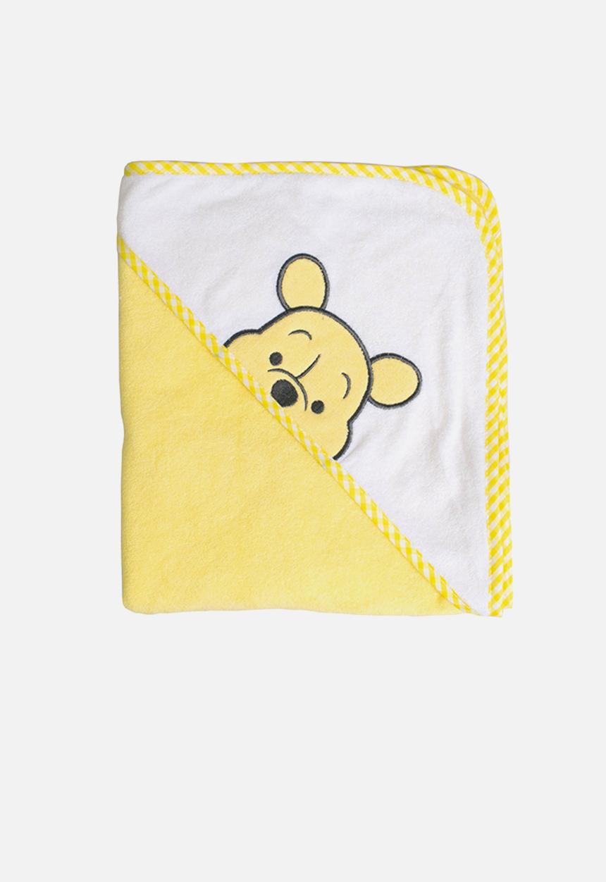 Character Group - Winnie the pooh hooded towel - white