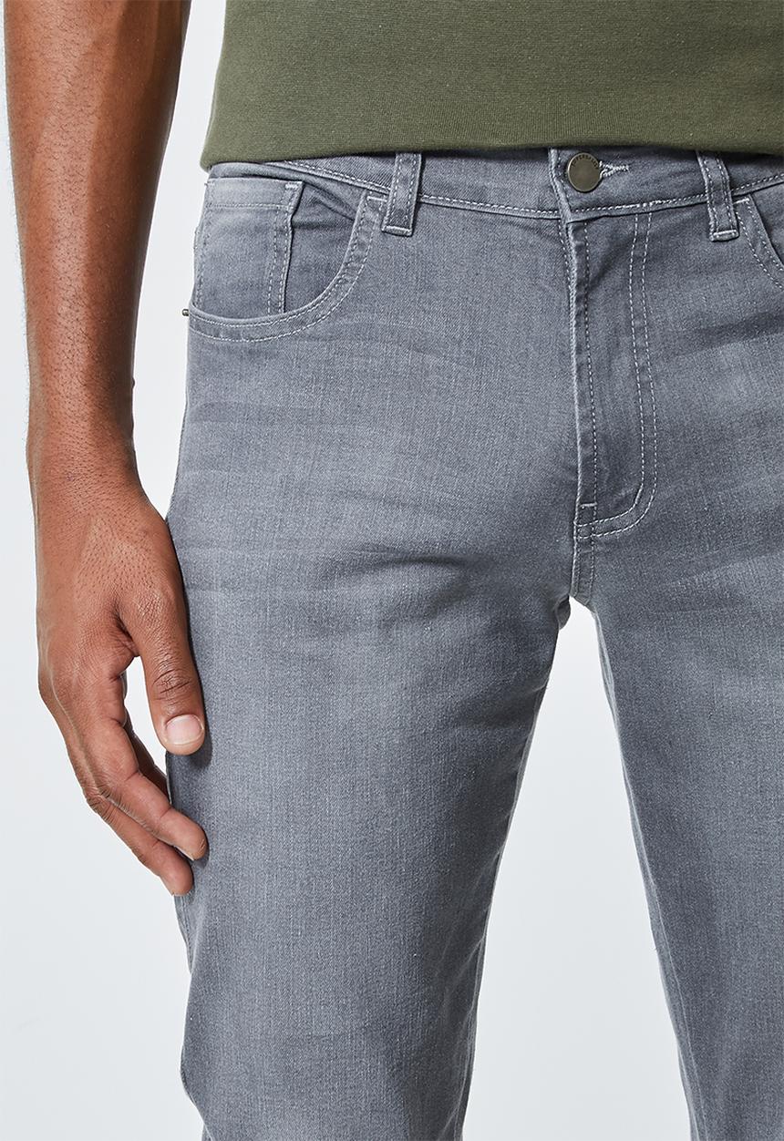 Superbalist - Cade slim cuffed jeans - grey