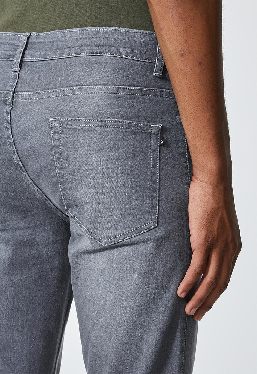 Superbalist - Cade slim cuffed jeans - grey