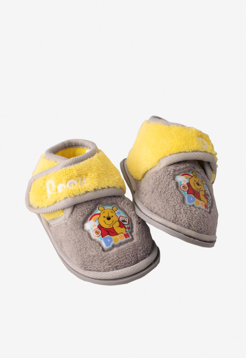 Character Group - Winnie the pooh velcro slipper - grey