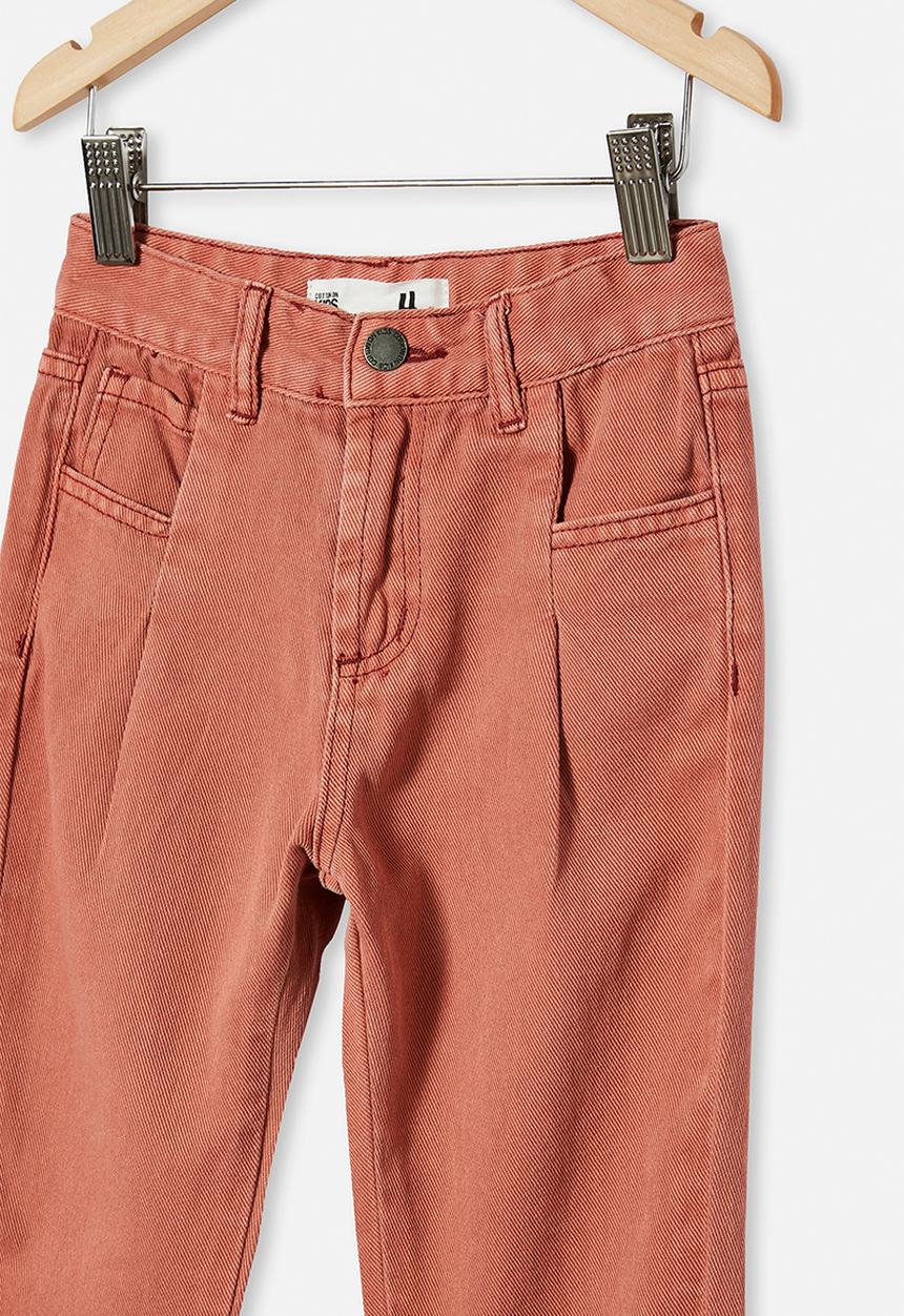 Cotton On - Rosita balloon leg jean - red