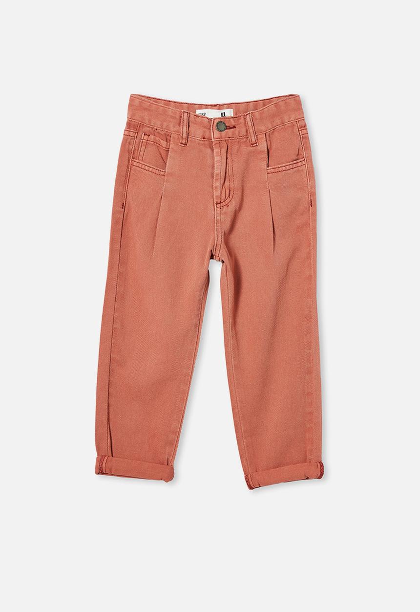 Cotton On - Rosita balloon leg jean - red