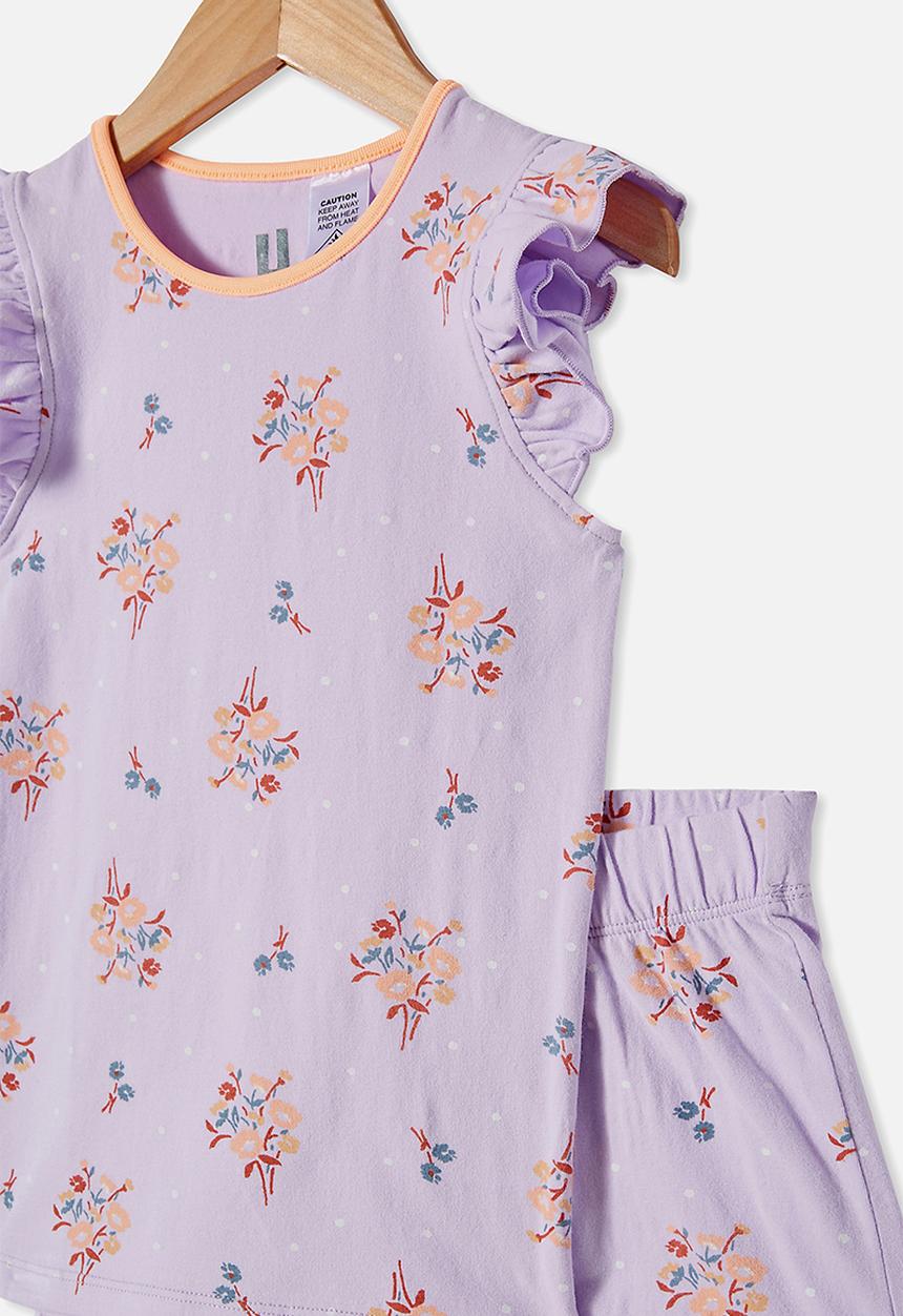Cotton On - Stacey flutter pyjama set - multi