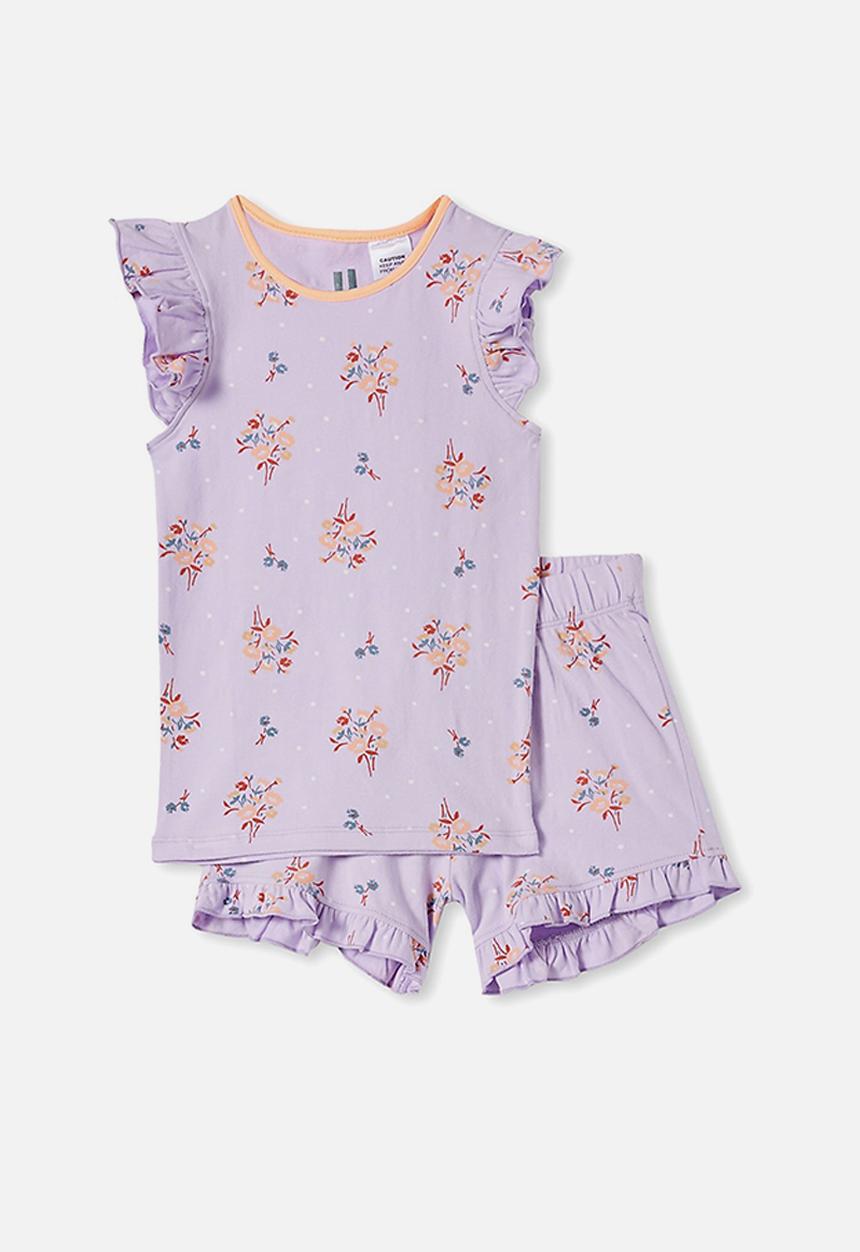 Cotton On - Stacey flutter pyjama set - multi