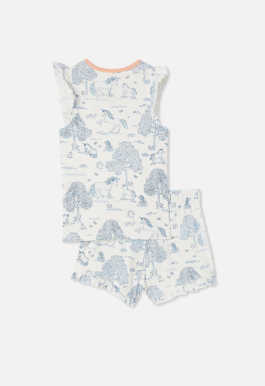 Cotton On - Stacey flutter pyjama set - multi