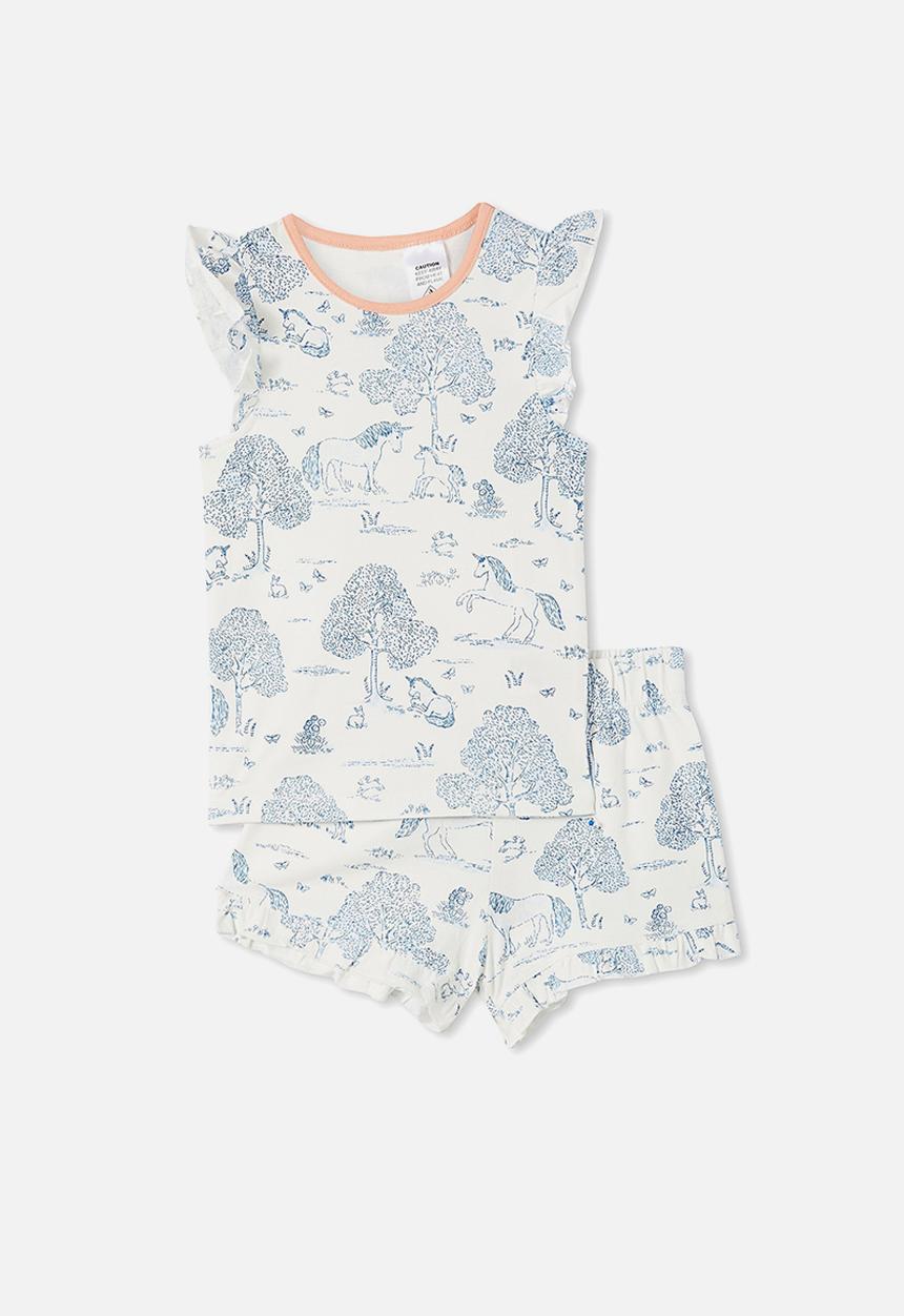 Cotton On - Stacey flutter pyjama set - multi