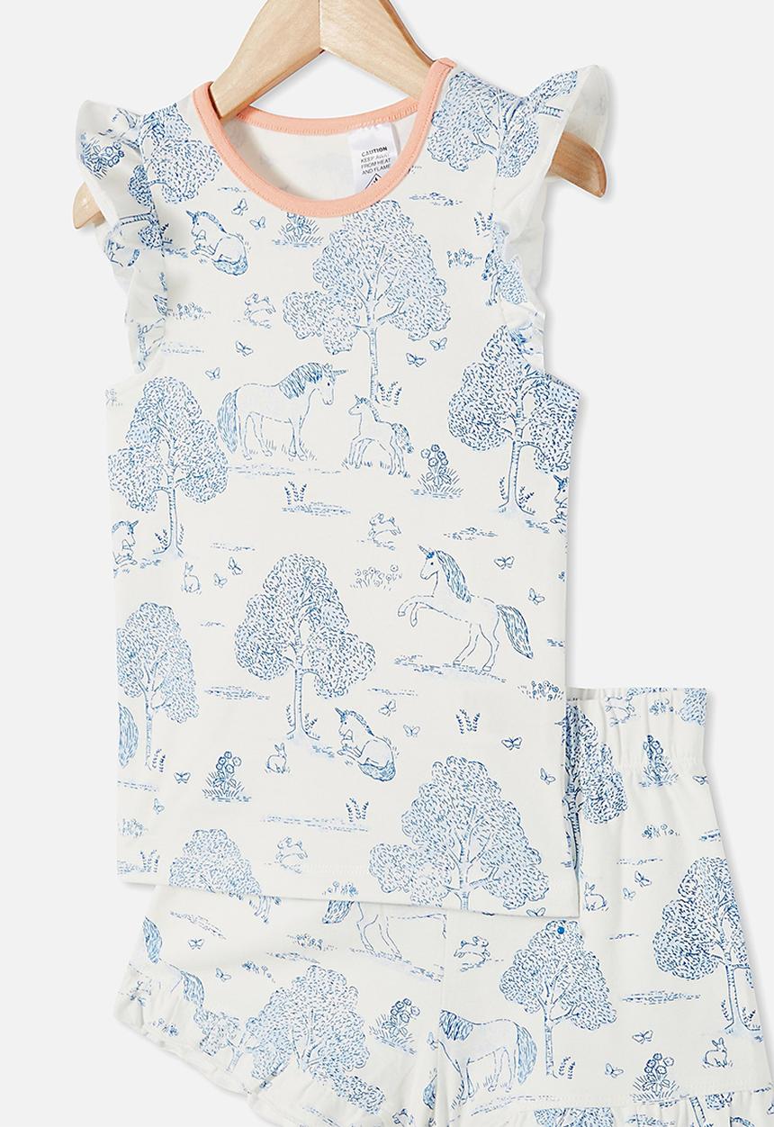Cotton On - Stacey flutter pyjama set - multi