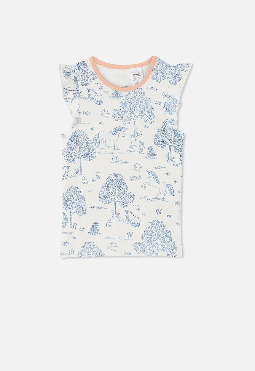 Cotton On - Stacey flutter pyjama set - multi